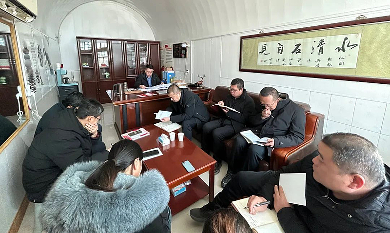 淮宁湾镇全面安排部署信访维稳、安全生产等重点工作